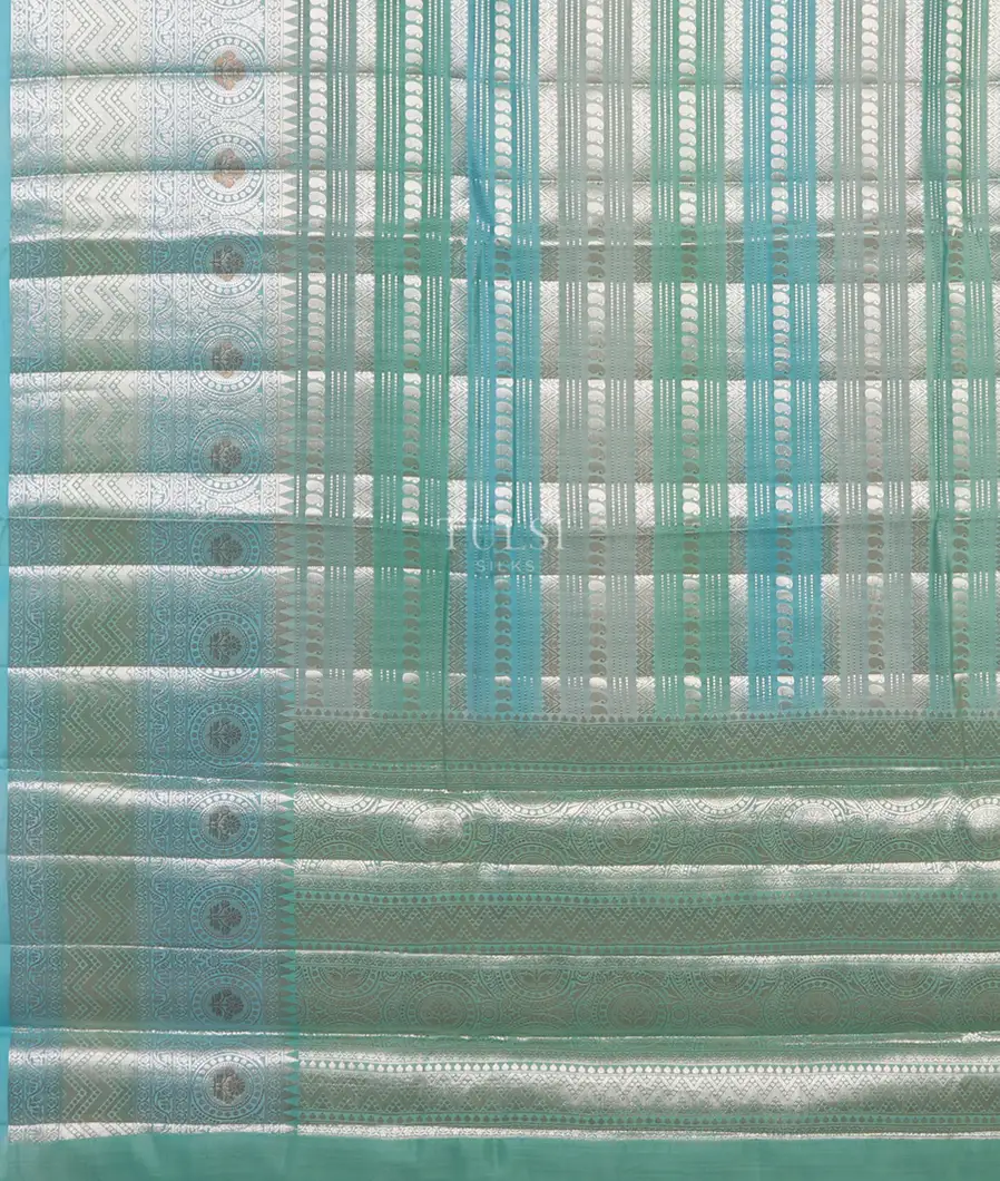 Multicolour Chaniya Silk Saree T5150274