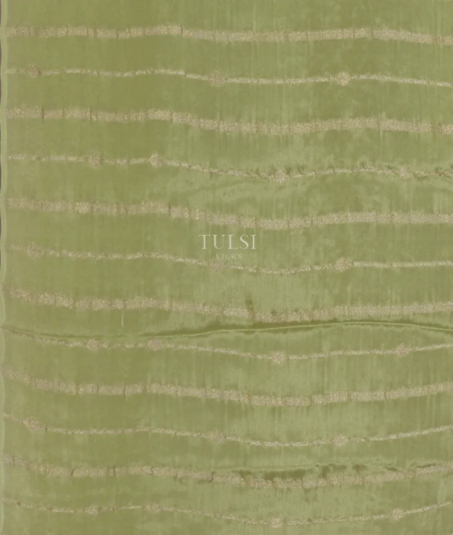 Green Mysore Crepe Silk Saree T5249553