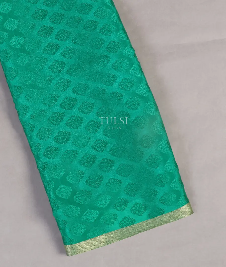 Green Mysore Crepe Silk Saree T524968-image