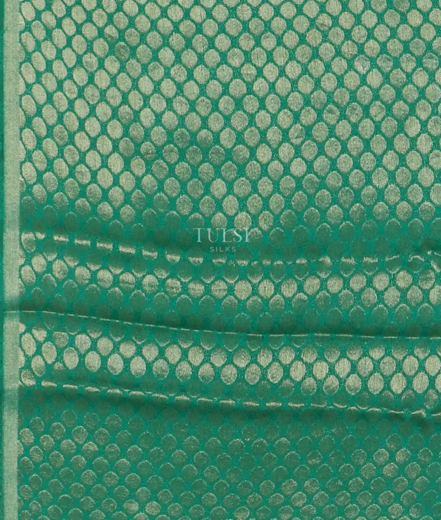 Green Mysore Crepe Silk Saree T5249683