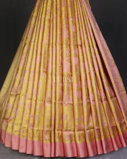 Yellow Soft Silk Saree T5048151