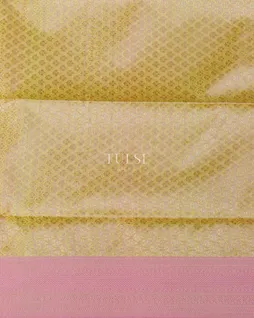 Yellow Soft Silk Saree T5048153