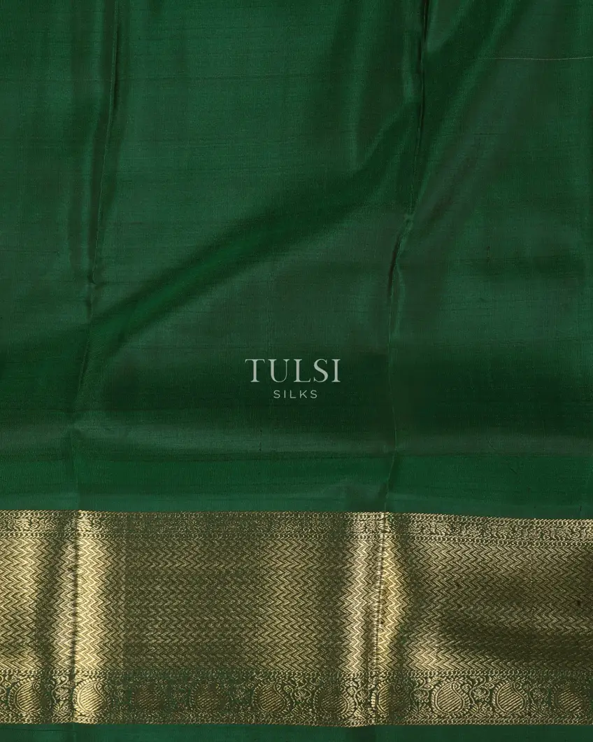 Red Printed Kanjivaram Silk Pavadai T3314333