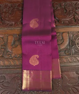 Purple Kanjivaram Silk Saree T5152581