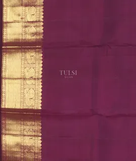 Purple Kanjivaram Silk Saree T5152583