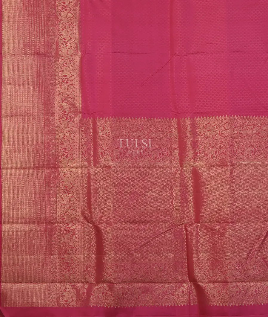 Pink Kanjivaram Silk Saree T3426124