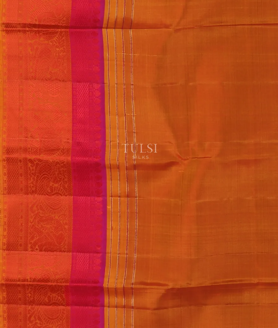 Black Kanjivaram Silk Saree T4704873