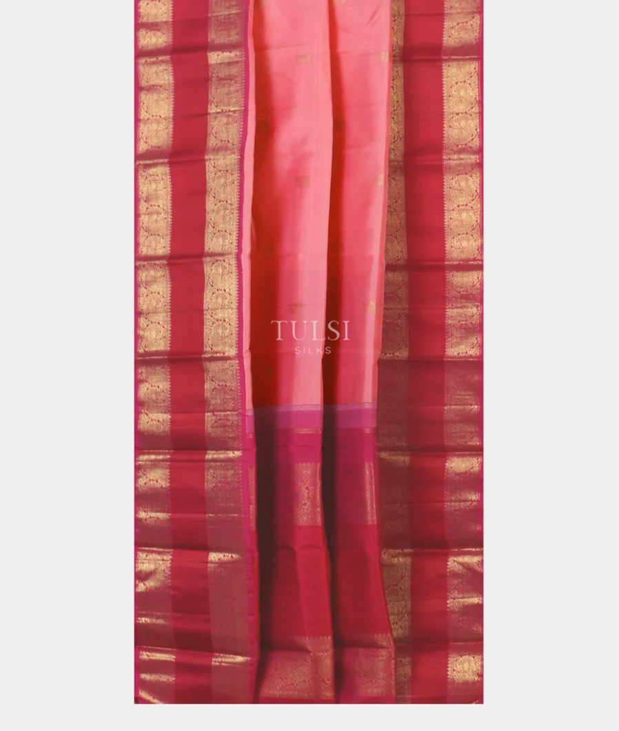 Pink Kanjivaram Silk Saree T3770442