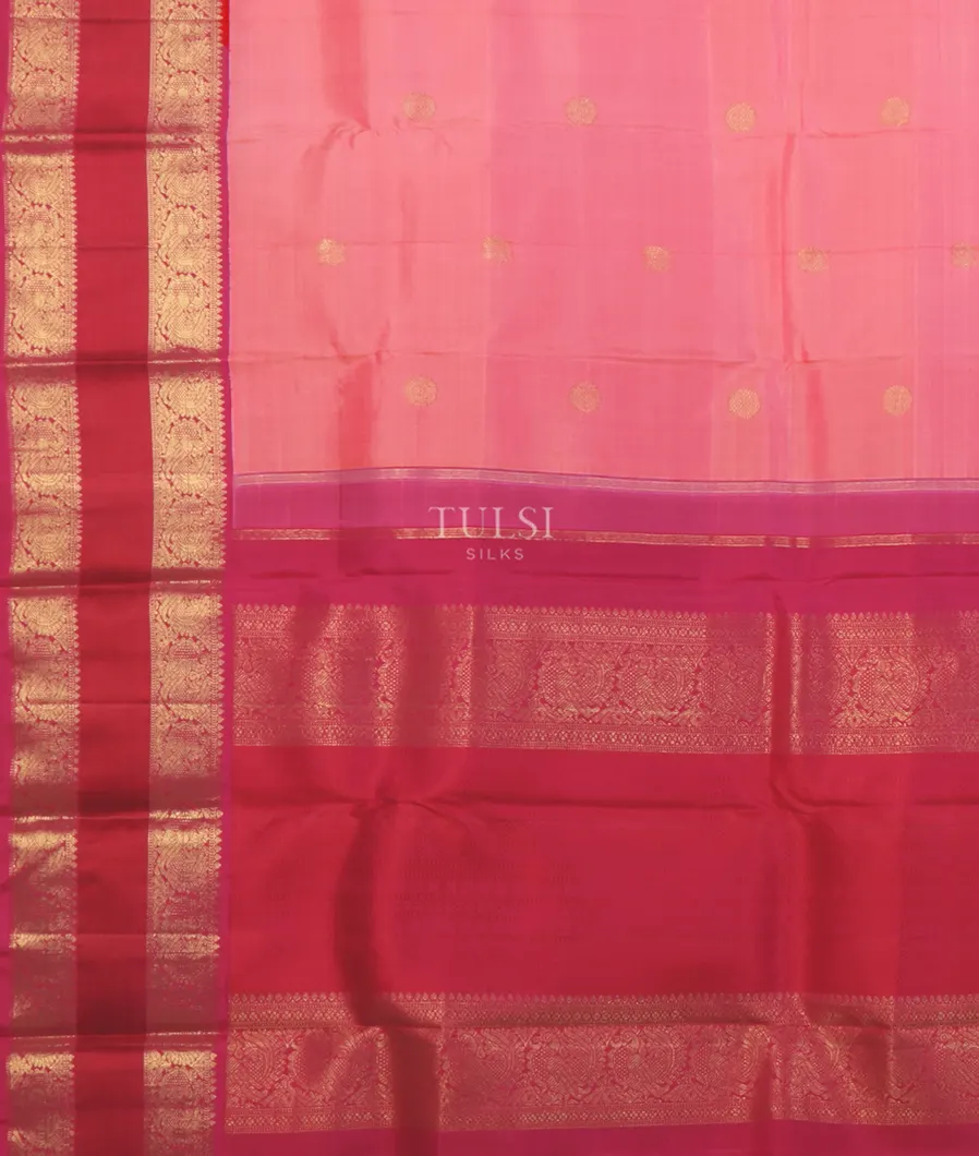 Pink Kanjivaram Silk Saree T3770444