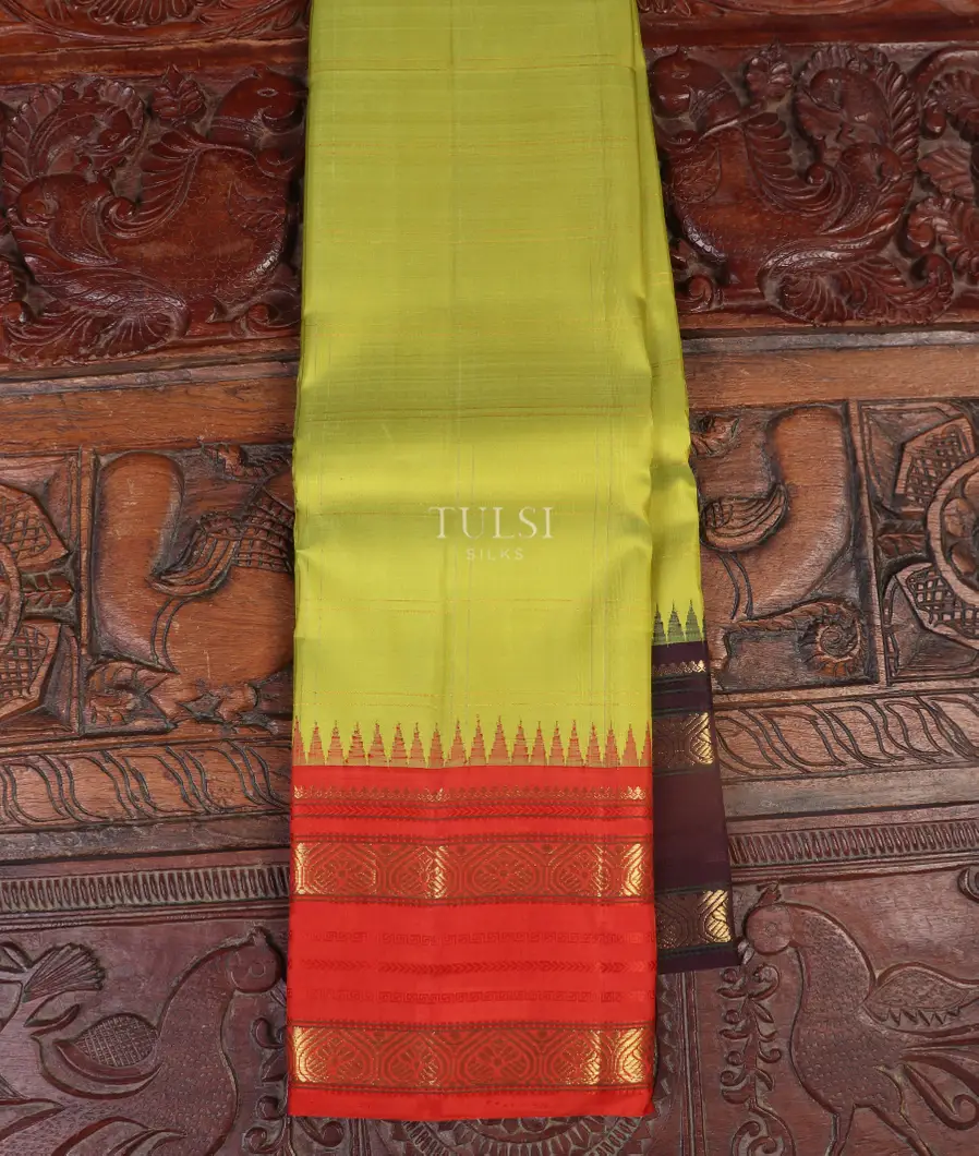 Green Kanjivaram Silk Saree T478438-image