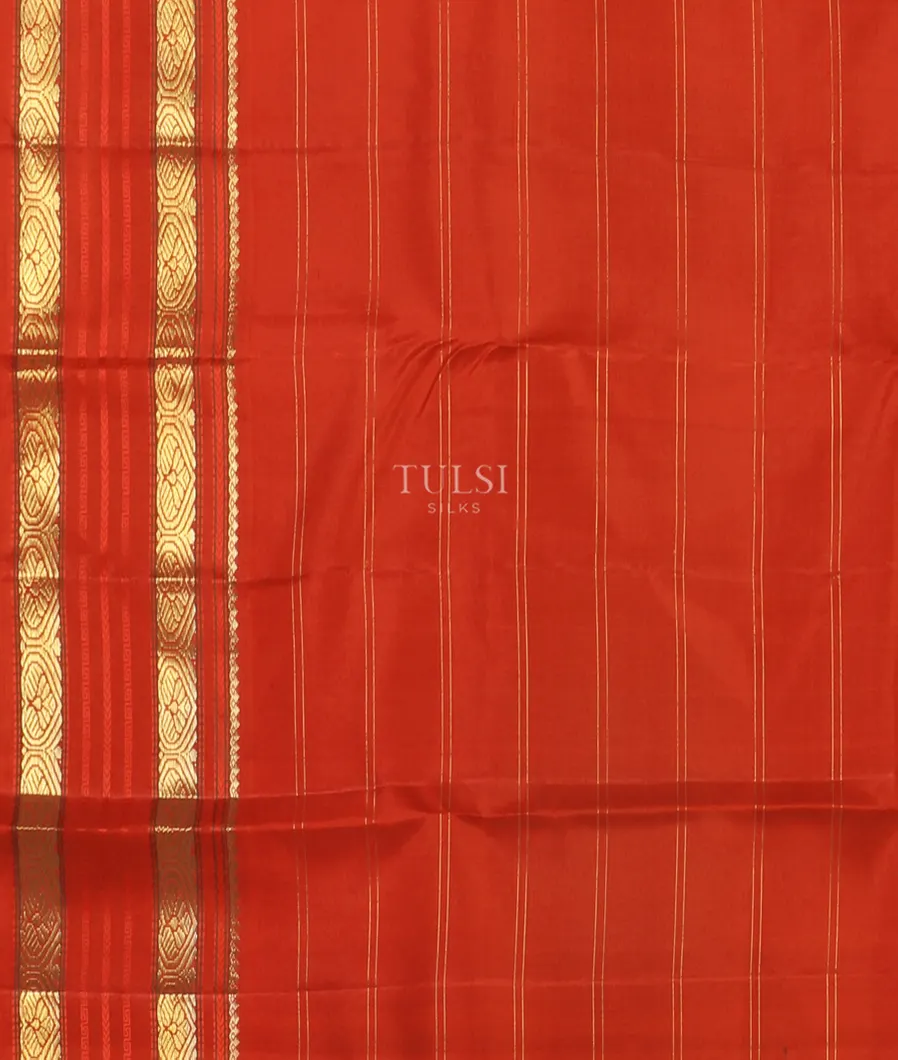 Green Kanjivaram Silk Saree T4784383