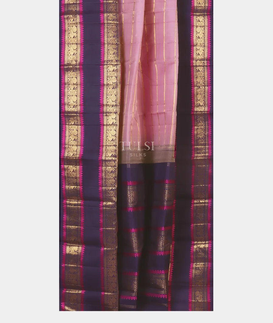 Lavender Kanjivaram Silk Saree T5170912