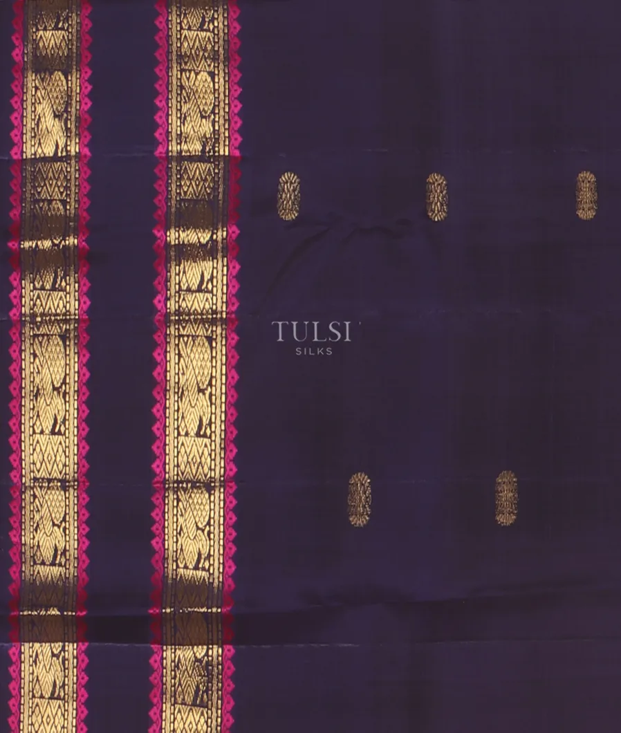 Lavender Kanjivaram Silk Saree T5170913