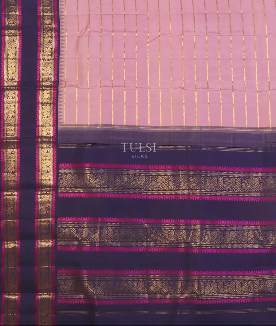 Lavender Kanjivaram Silk Saree T5170914