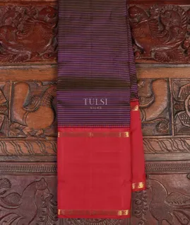 Purple Kanjivaram Silk Saree T5242821