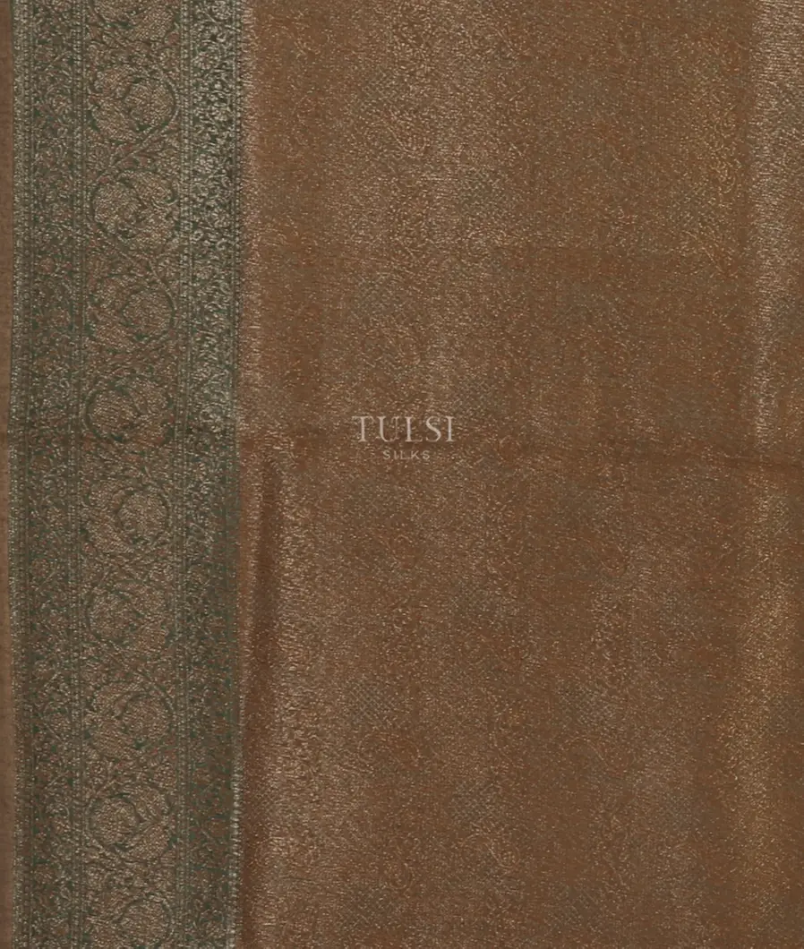 Beige Banaras Tussar Saree T5217223