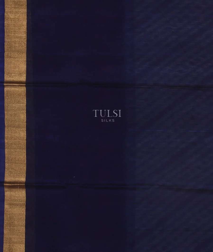 White Pochampalli Silk Cotton Saree T5264083