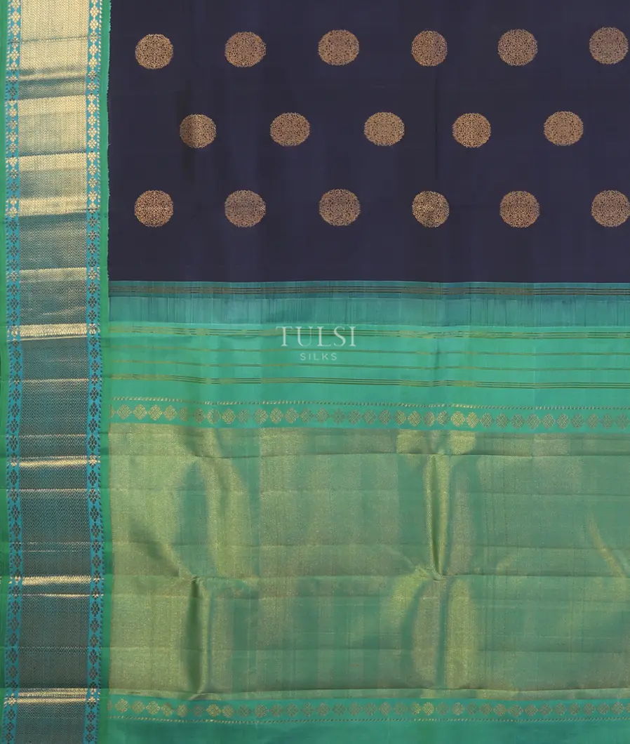 Blue Kanjivaram Silk Saree T3235204