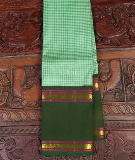 Green Kanjivaram Silk Saree T4667061