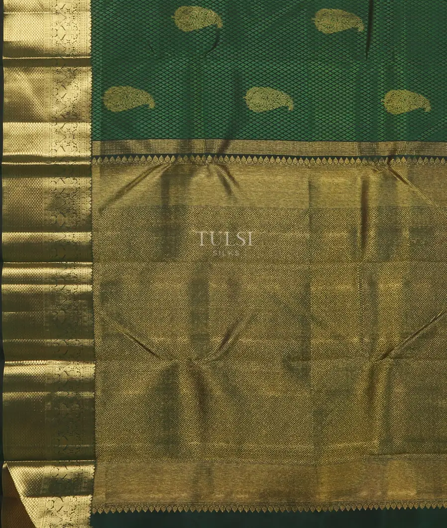 Green Kanjivaram Silk Saree T5152524