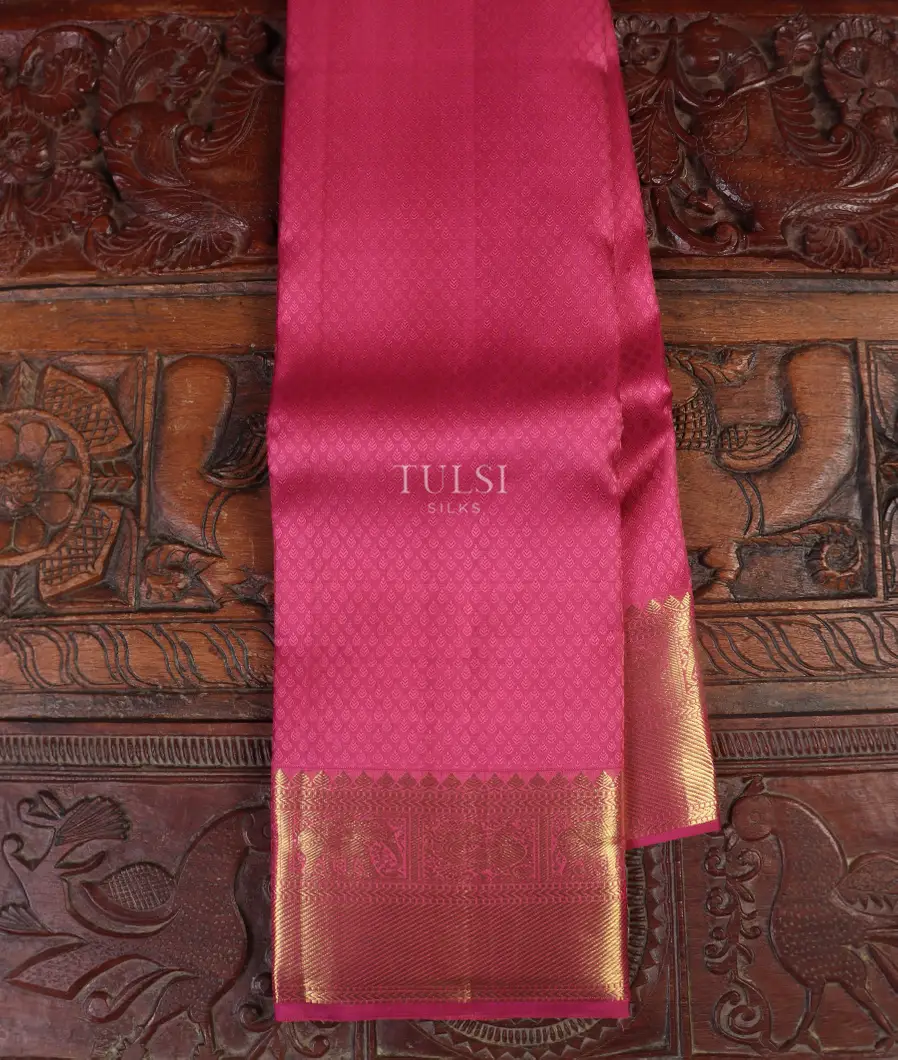 Pink Kanjivaram Silk Saree T407014-image