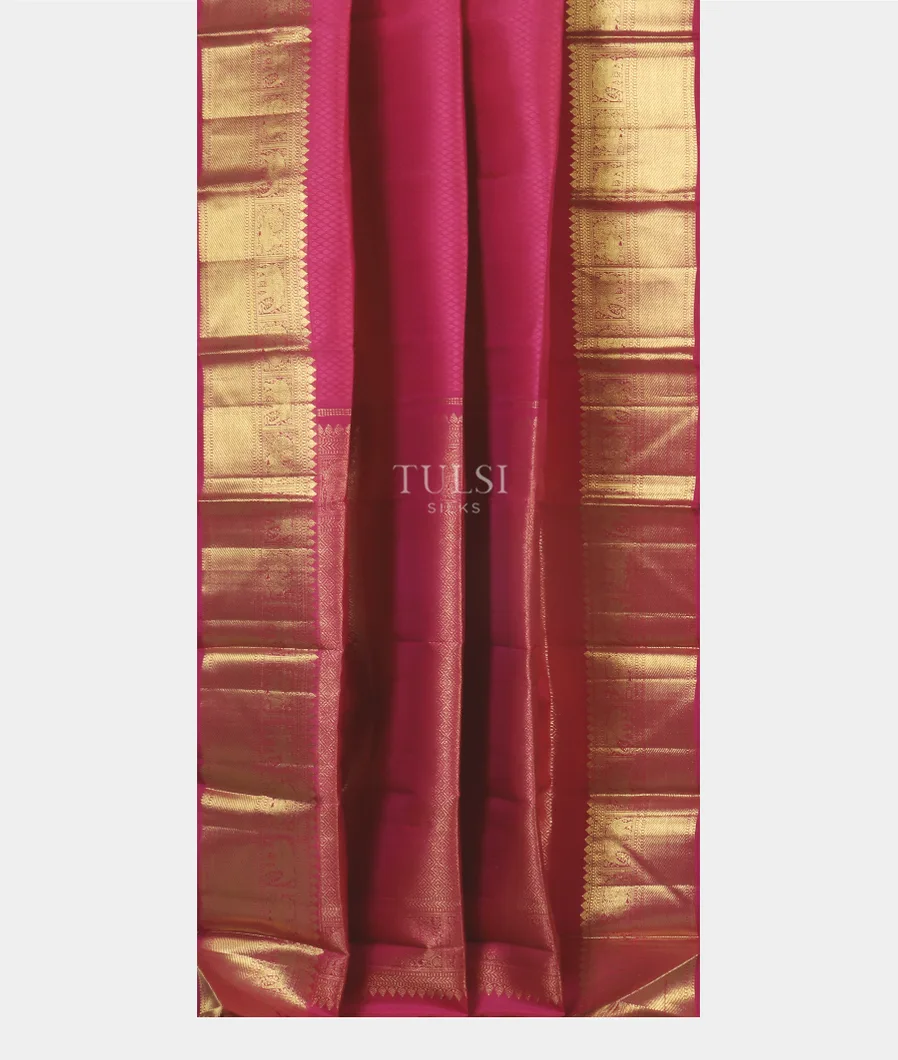 Pink Kanjivaram Silk Saree T4070142
