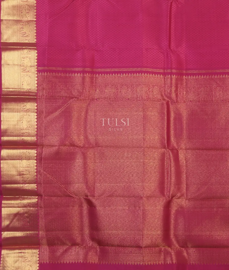 Pink Kanjivaram Silk Saree T4070144