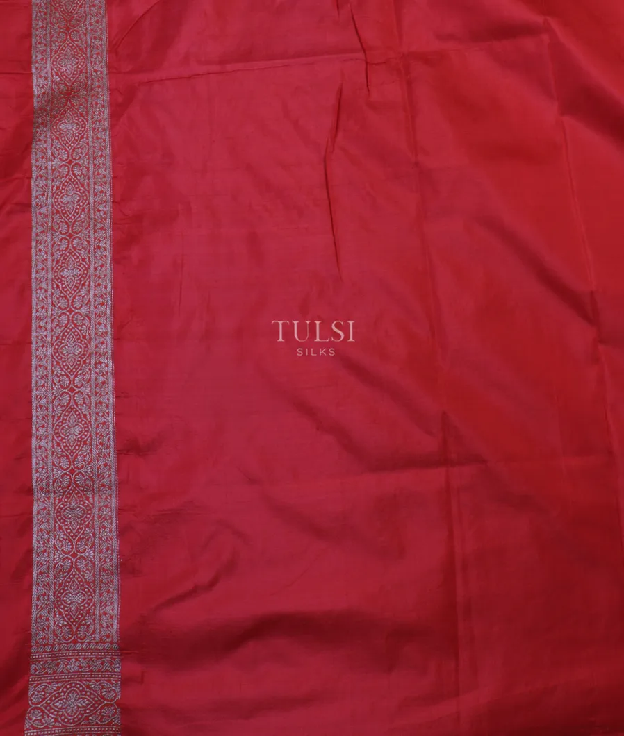 Blue Banaras Silk Saree T5312883