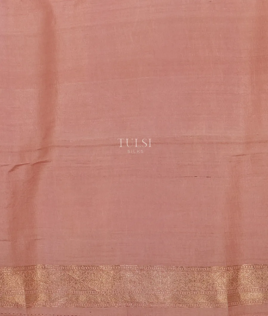 Red Banaras Tussar Georgette Saree T5064893