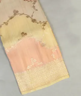 Multicolour Banaras Tussar Georgette Saree T4958771