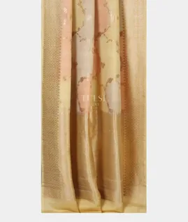 Multicolour Banaras Tussar Georgette Saree T4958772