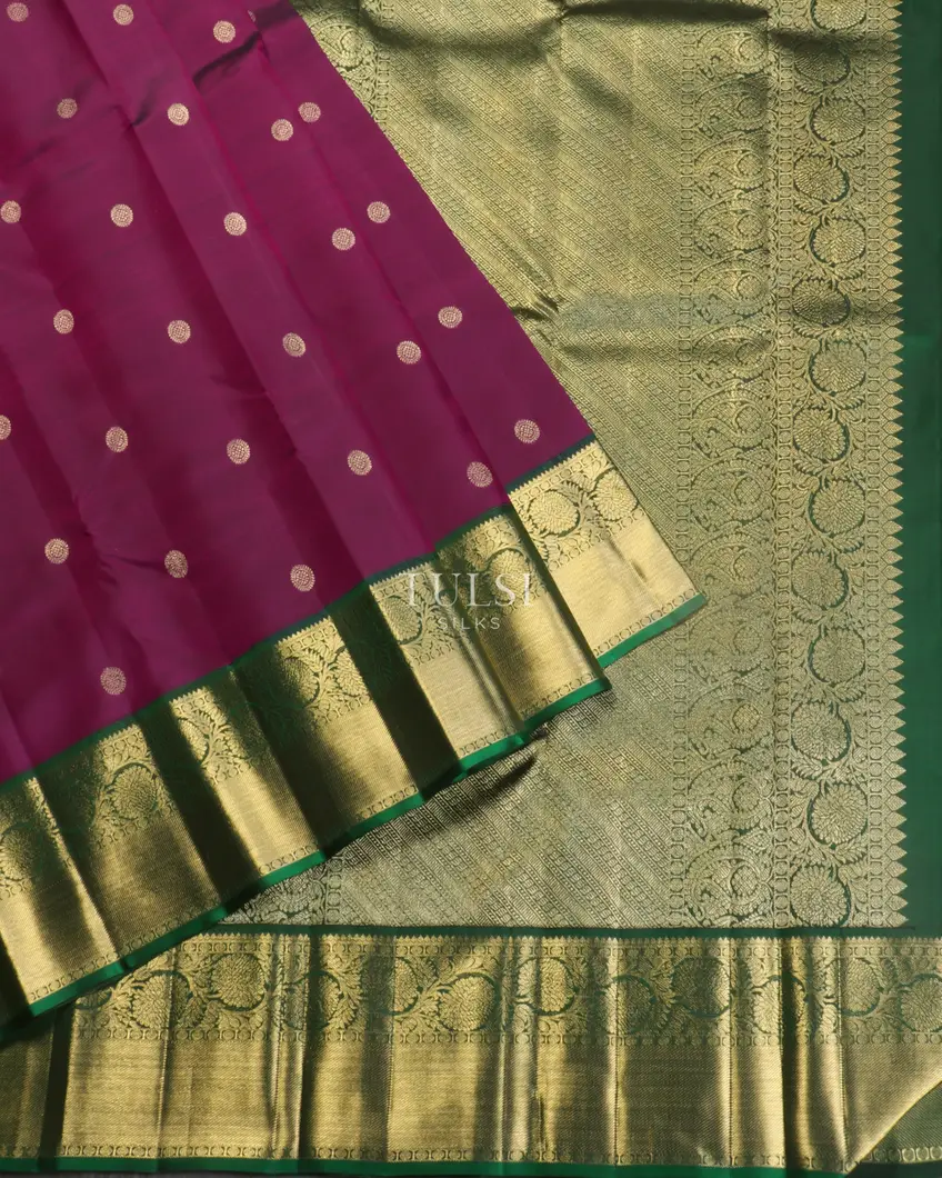 Purple Kanjivaram Silk Saree T5204662