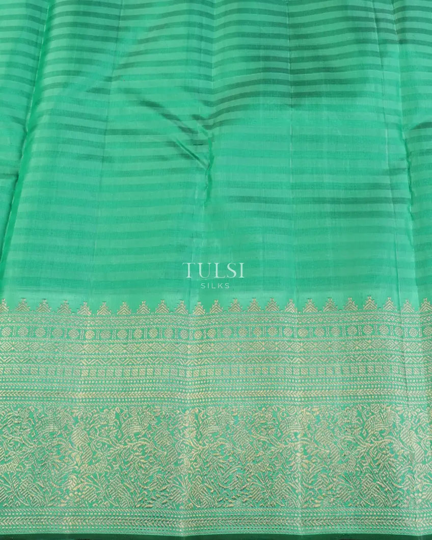 Yellow Kanjivaram Silk Saree T5146683