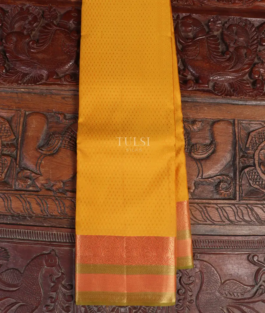Yellow Soft Silk Saree T463245-image