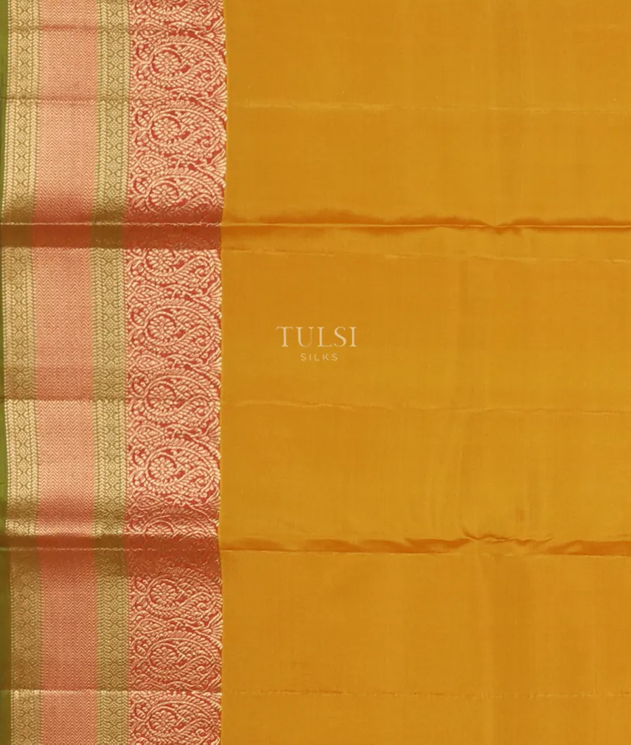 Yellow Soft Silk Saree T4632453