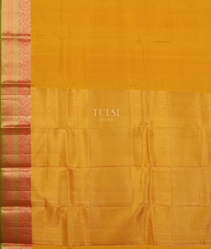 Yellow Soft Silk Saree T4632454
