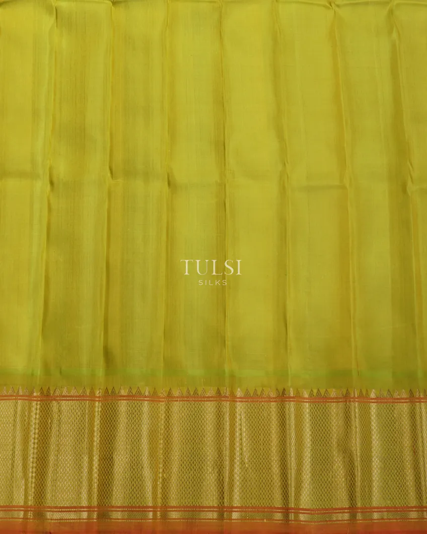 Purple Gadwal Silk Saree T5052443