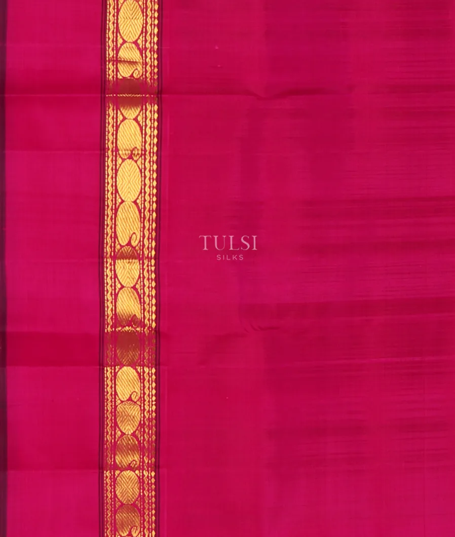 Yellowish Green Kanjivaram Silk Saree T5205803