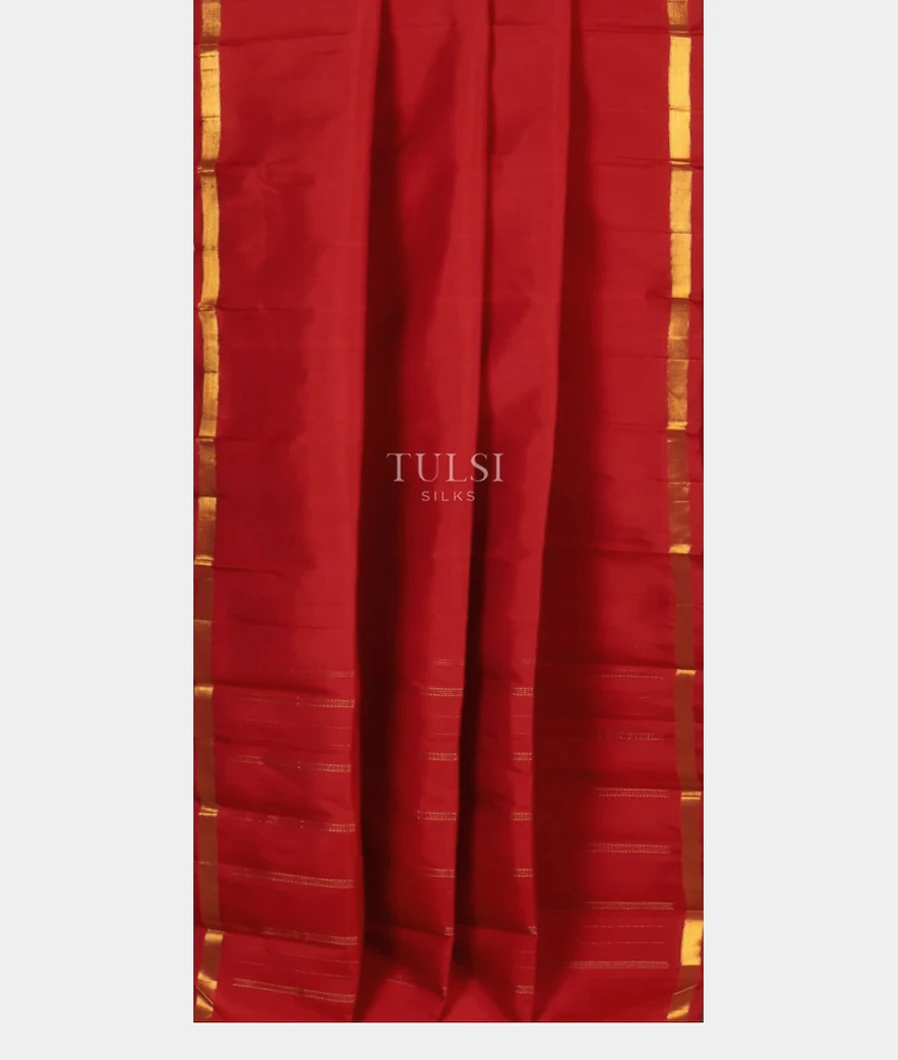 Red Kanjivaram Silk Saree T4864142