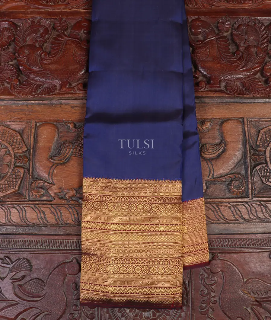 Blue Kanjivaram Silk Saree T505632-image