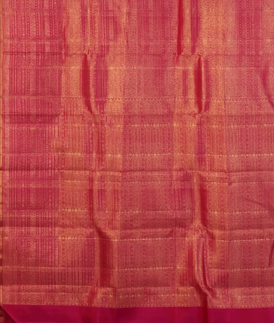Pinkish Red Kanjivaram Silk Saree T5318534