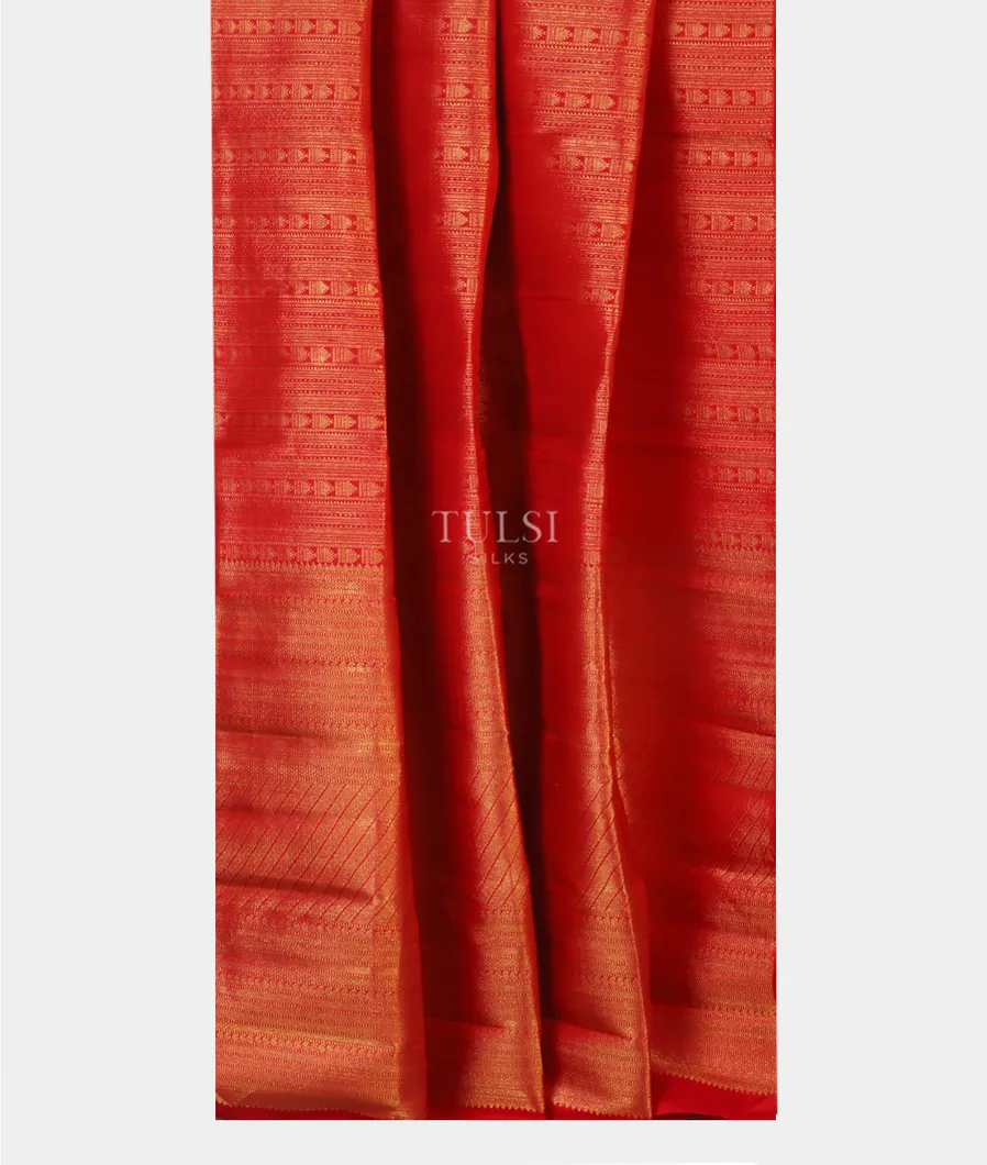 Red Kanjivaram Silk Saree T5318612