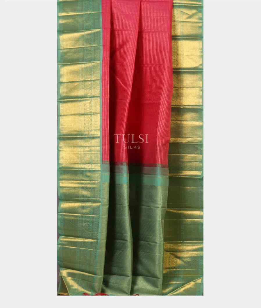 Pink Kanjivaram Silk Saree T5327392