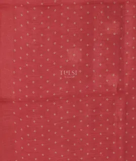 Red Soft Tussar Printed Saree T5227573