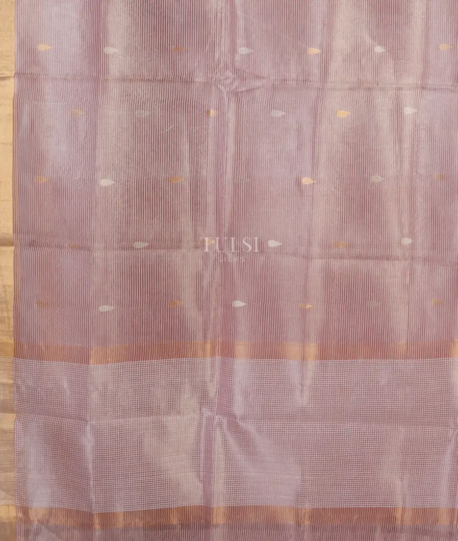 Lavender Woven Tissue kota Saree T5203284