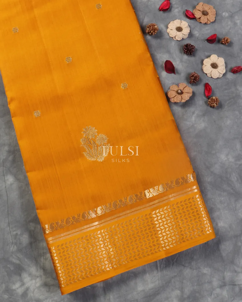 Yellow Chaniya Silk Saree T533630-image