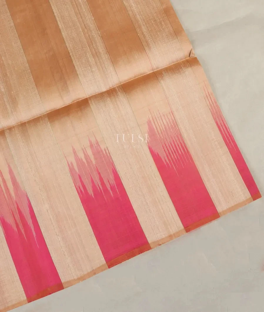 Beige Soft Silk Saree T536366-image