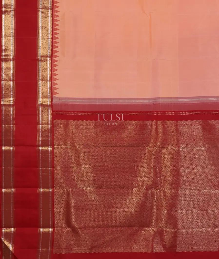 Pink Kanjivaram Silk Saree T5347654