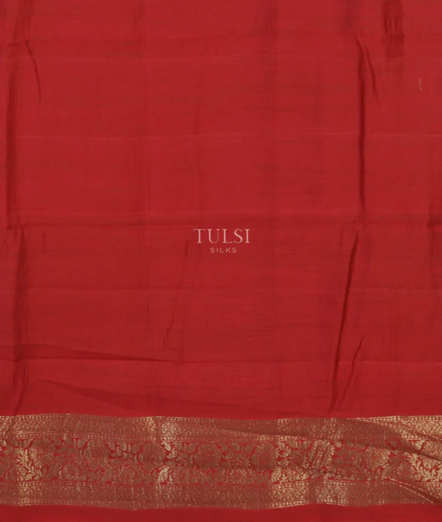 Yellow Banaras Tussar Saree T5343703