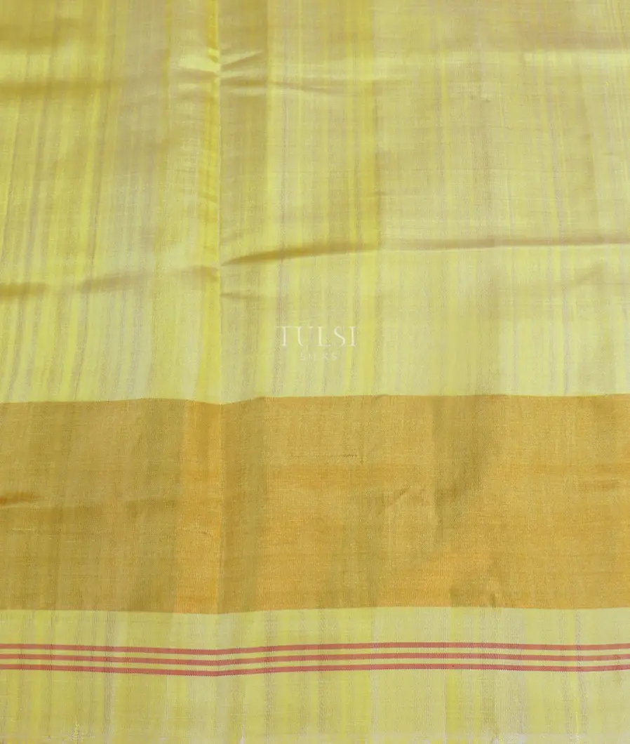 Bluish Green Patola Silk Saree T5381663